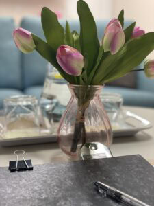flowers on my table
